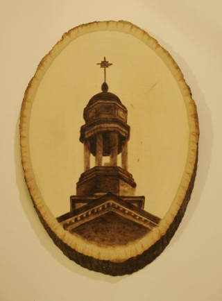 Pyrography on Basswood Image